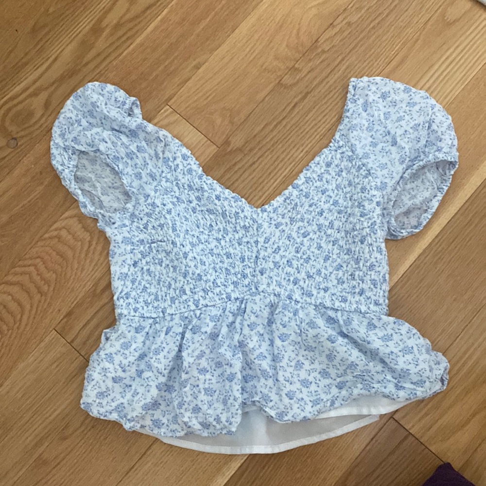 Floral cute top